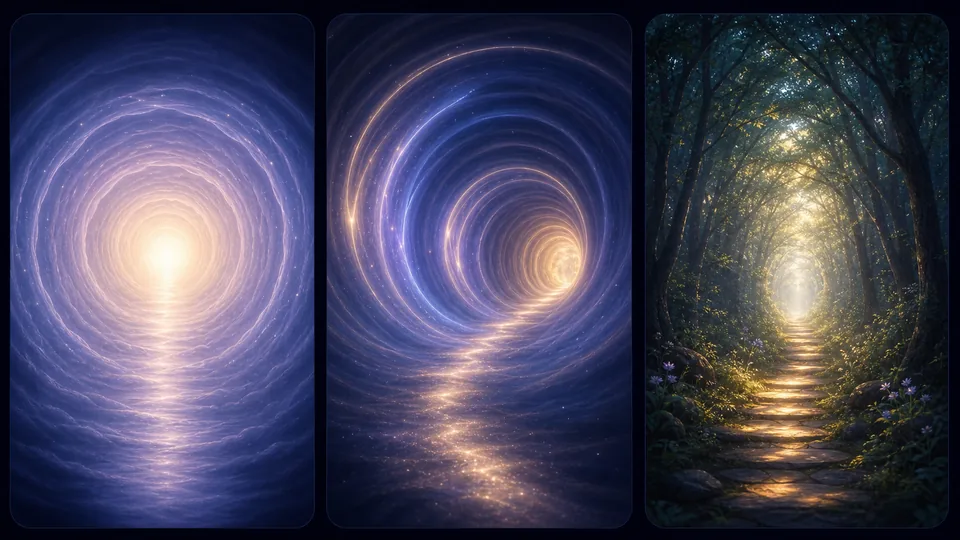 Tipos de túnel para visualização na prática de projeção astral