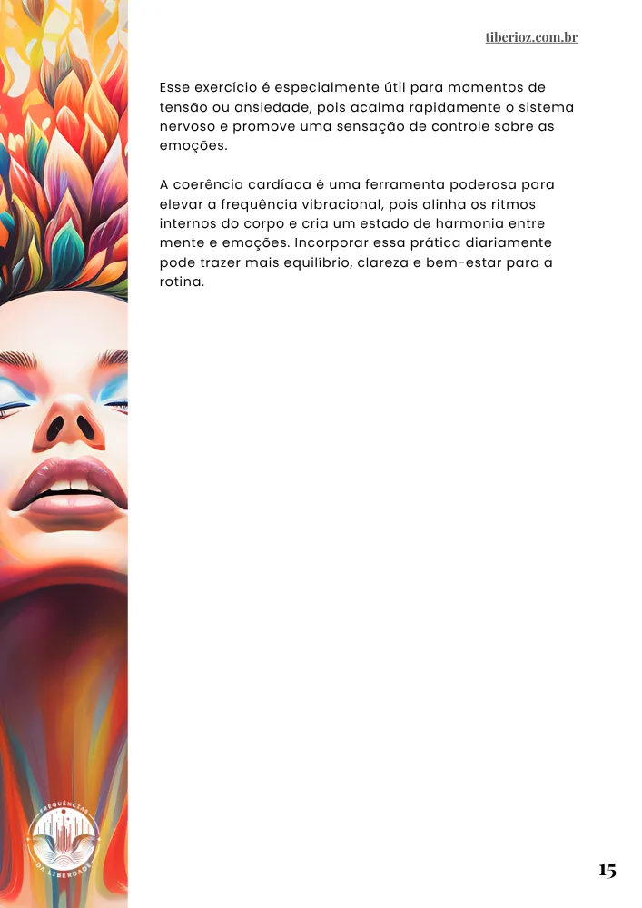 página interna do e-book 42 Exercícios Para Aumentar a Frequência Vibracional