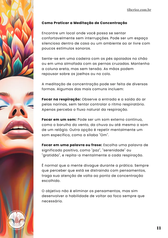página interna do e-book 42 Exercícios Para Aumentar a Frequência Vibracional