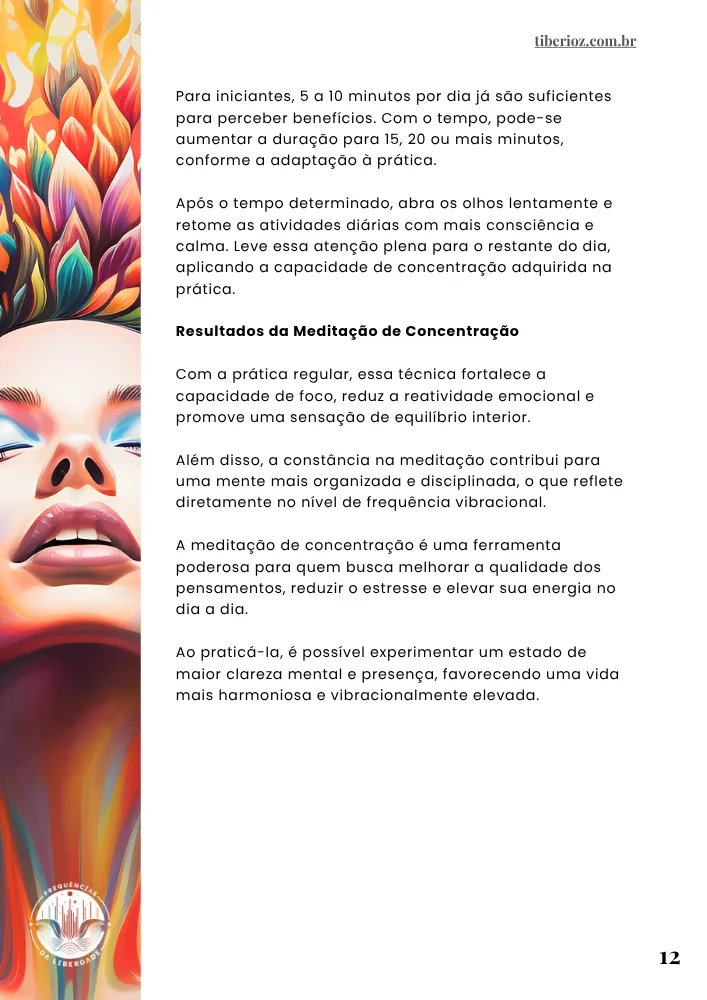 página interna do e-book 42 Exercícios Para Aumentar a Frequência Vibracional