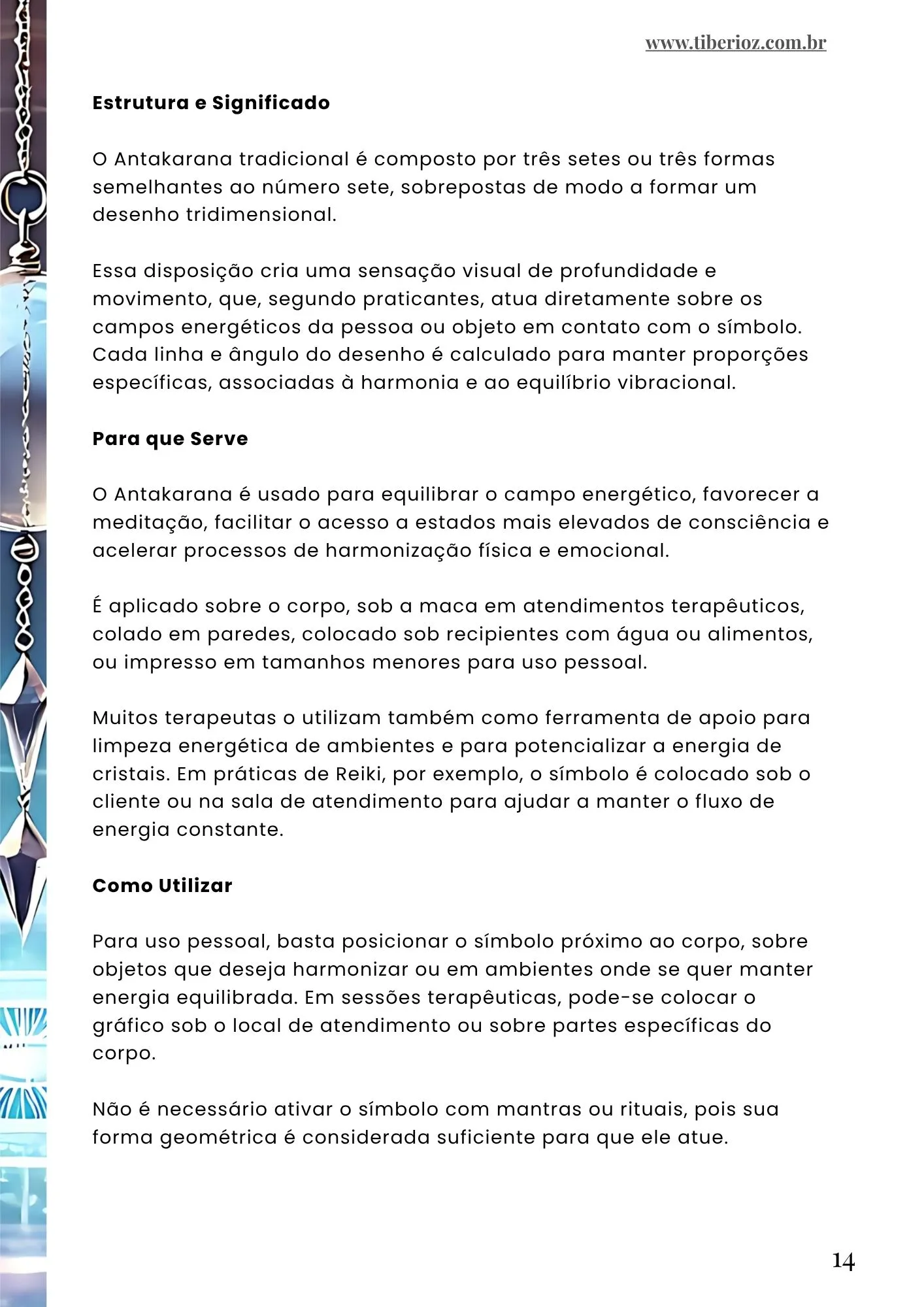página interna do e-book 80 Gráficos de Radiestesia Para Impressão