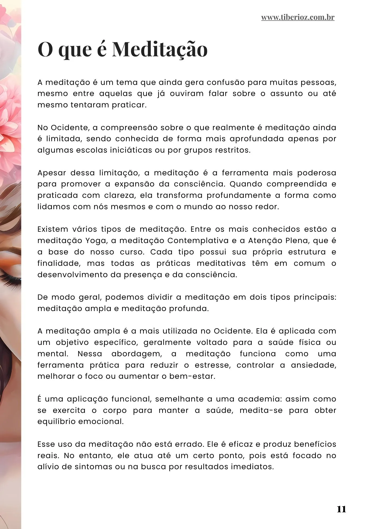 página interna do e-book Guia de Atenção Plena e Mindfulness