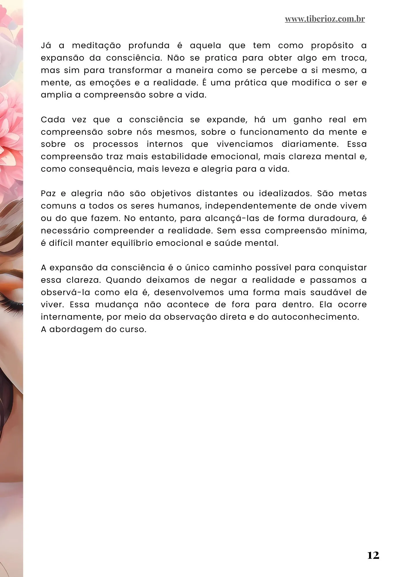 página interna do e-book Guia de Atenção Plena e Mindfulness
