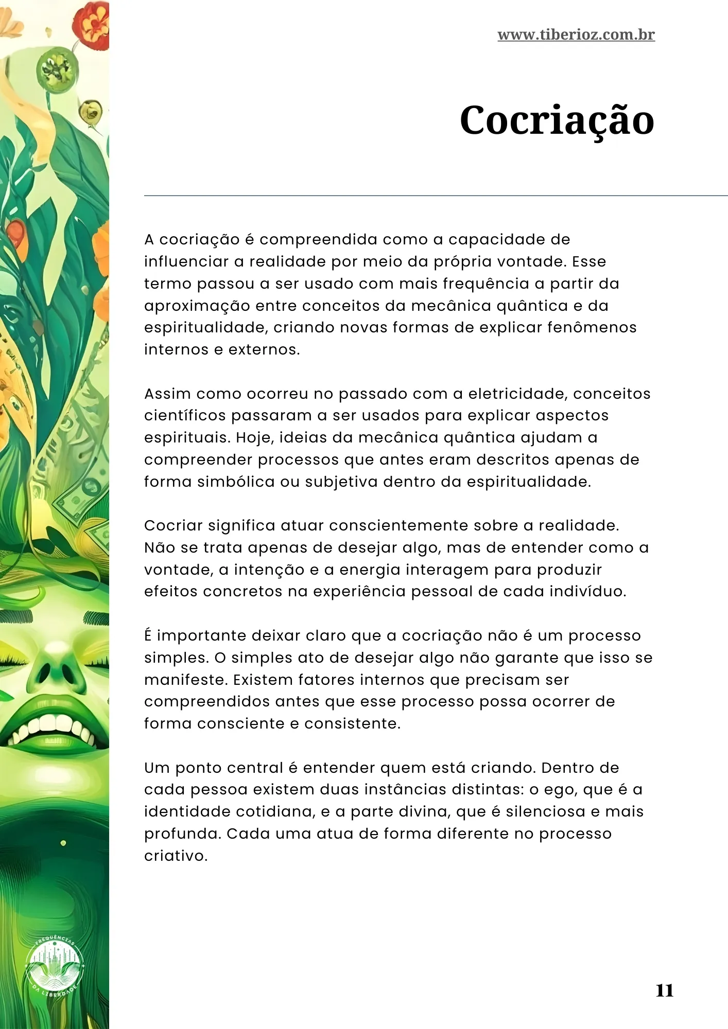 página interna do e-book Guia da Prosperidade e da Abundância