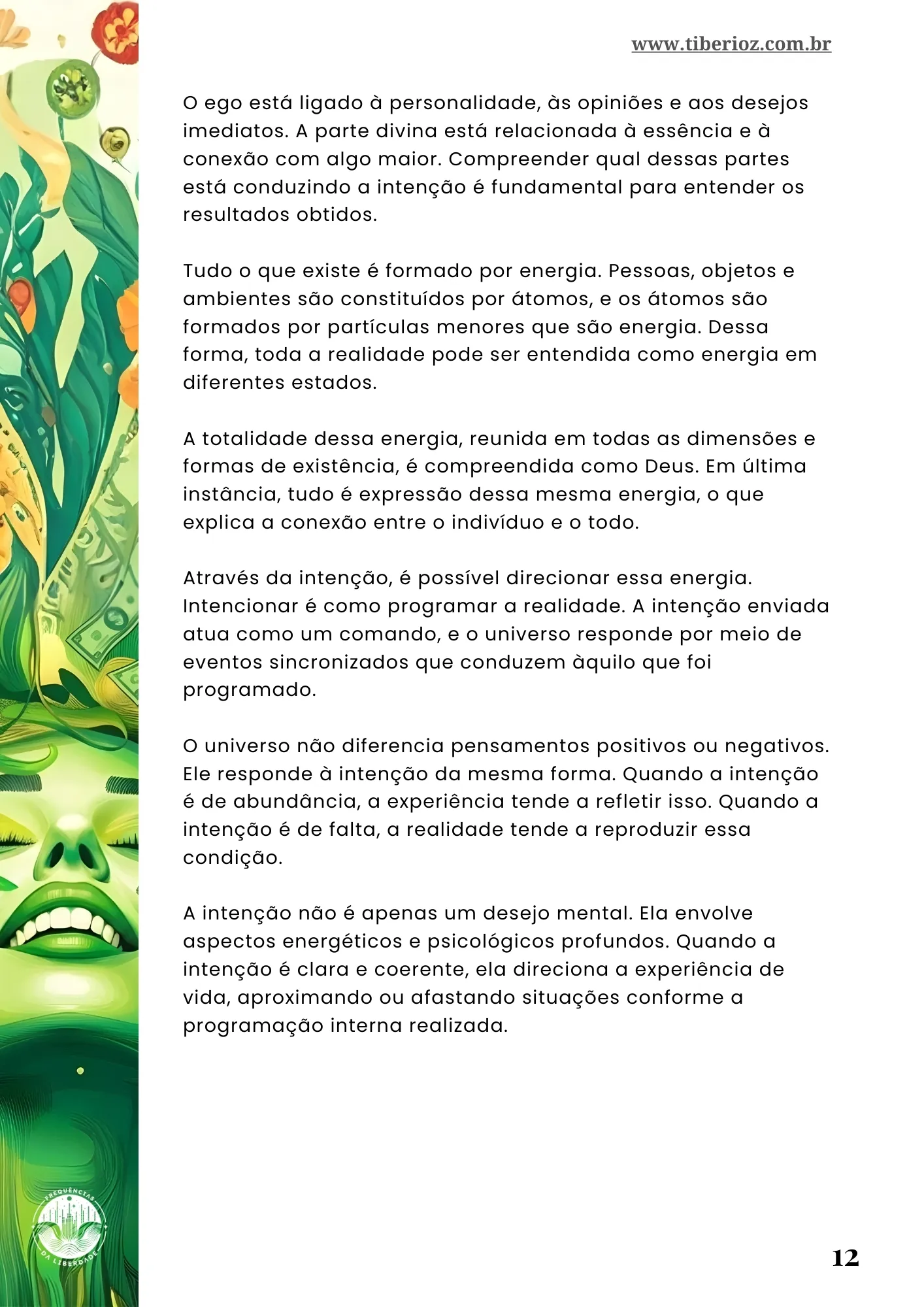 página interna do e-book Guia da Prosperidade e da Abundância