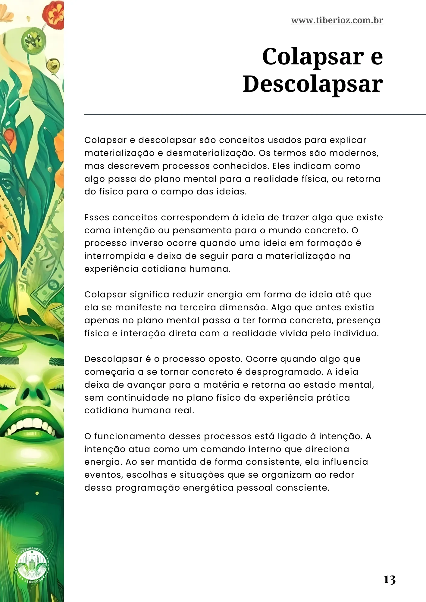página interna do e-book Guia da Prosperidade e da Abundância