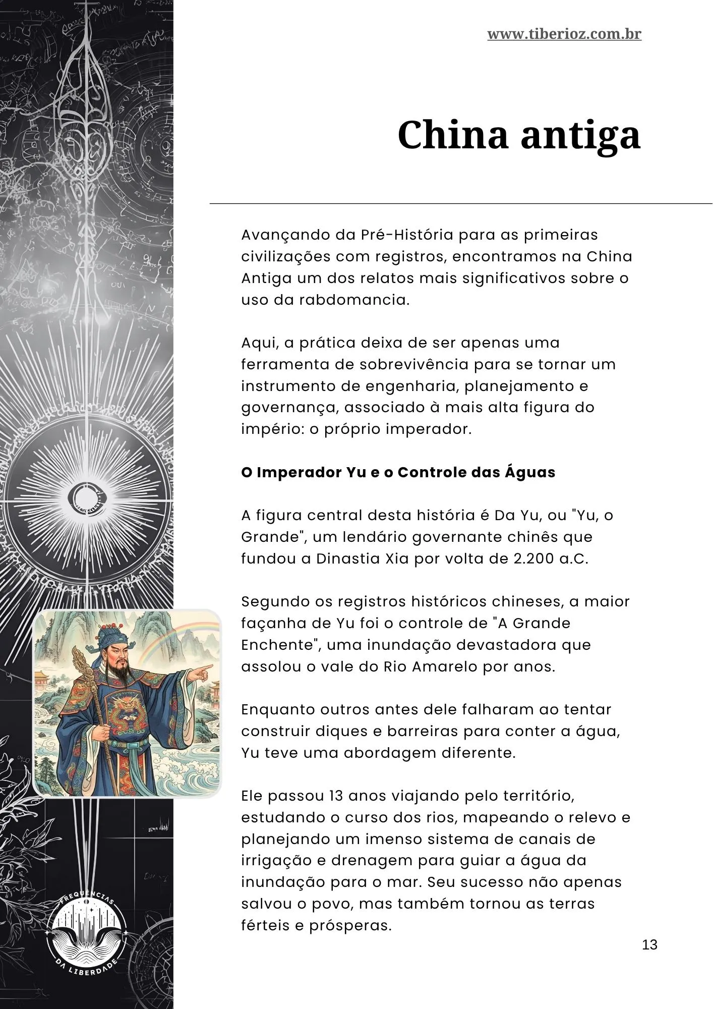 página interna do e-book Guia de Radiestesia para Iniciantes