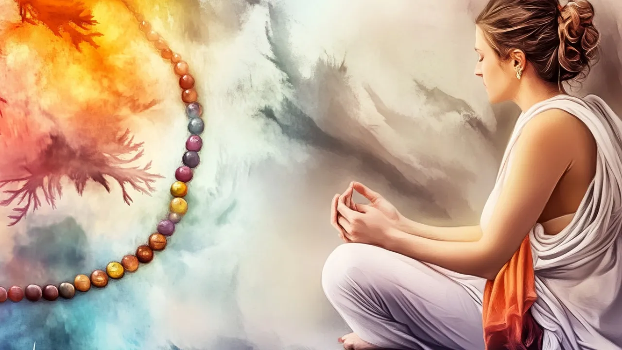 Como usar o japa mala na meditação