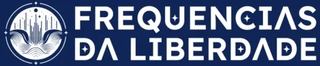 logotipo frequencias da liberdade azul