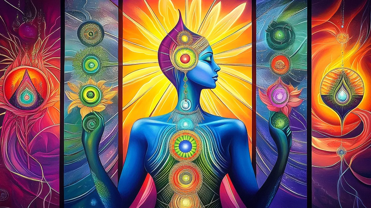 cores dos chakras