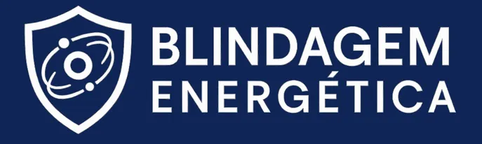 Blindagem energética azul claro