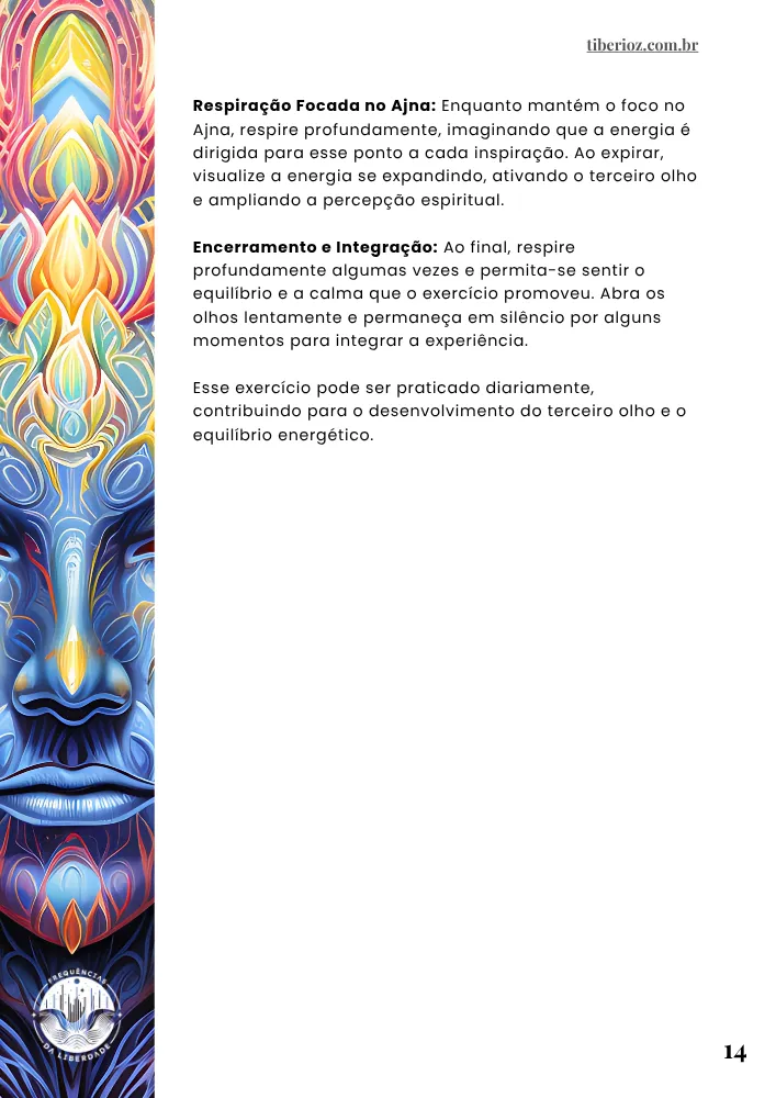 Exercícios para abrir o terceiro olho 10