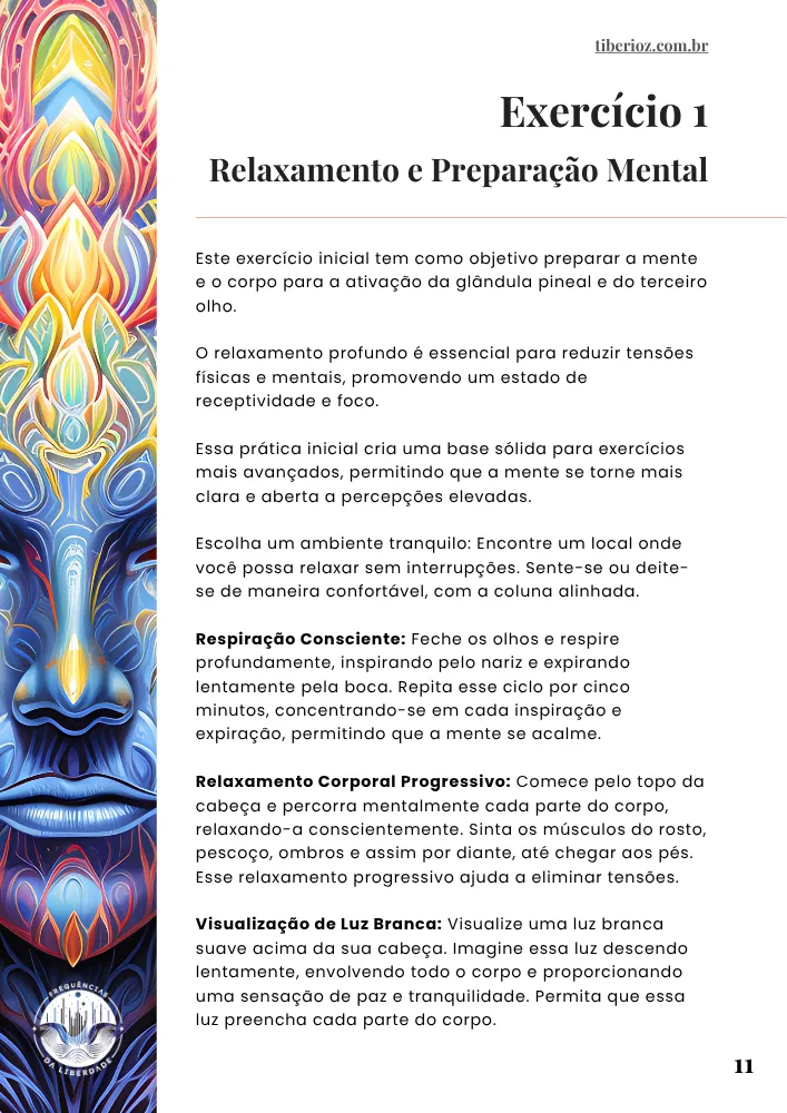Exercícios para abrir o terceiro olho 7