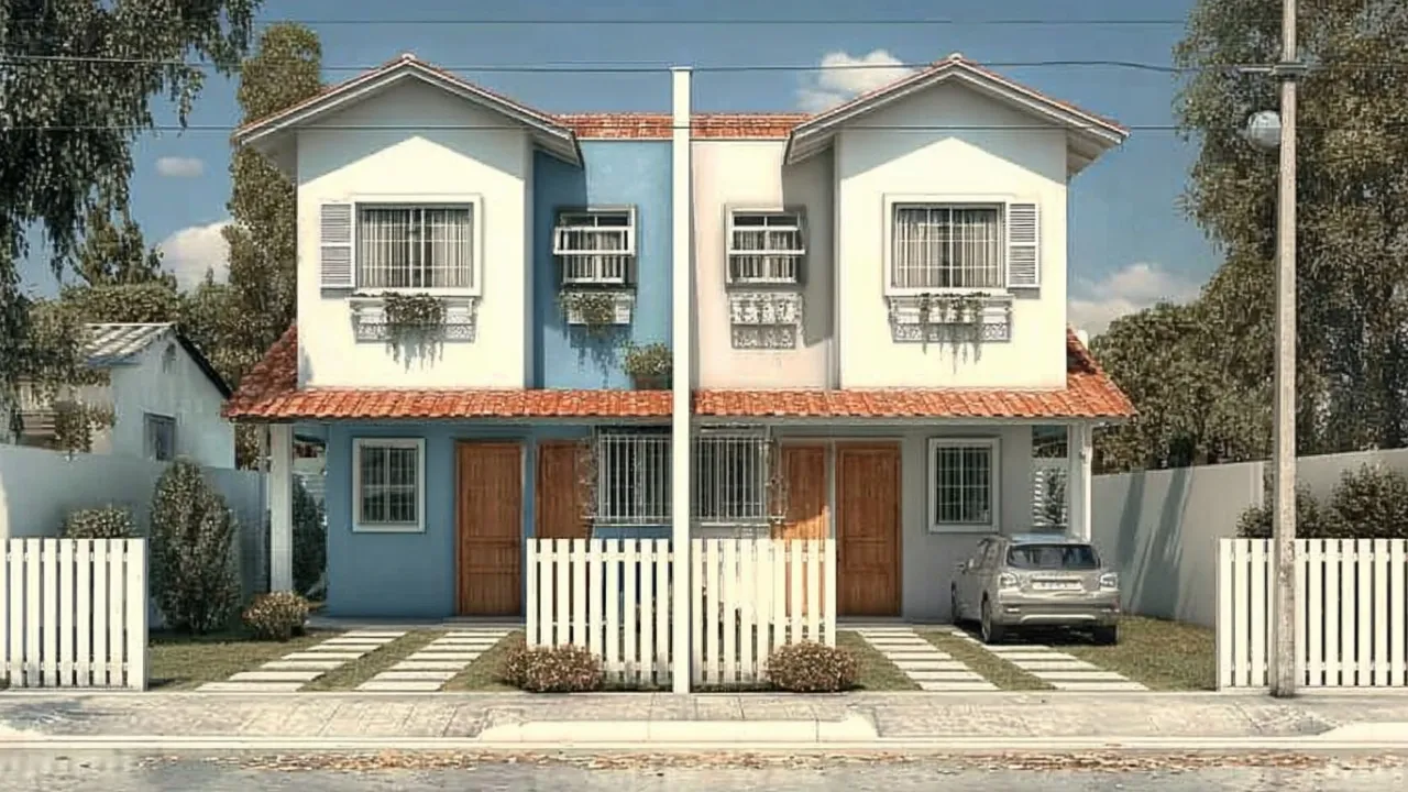 Feng shui em casas geminadas