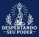 Liberando seu poder fundo azul claro