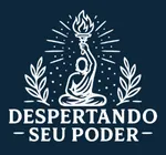 Liberando seu poder fundo azul escuro