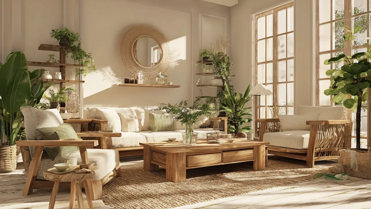 Feng shui na sala de estar