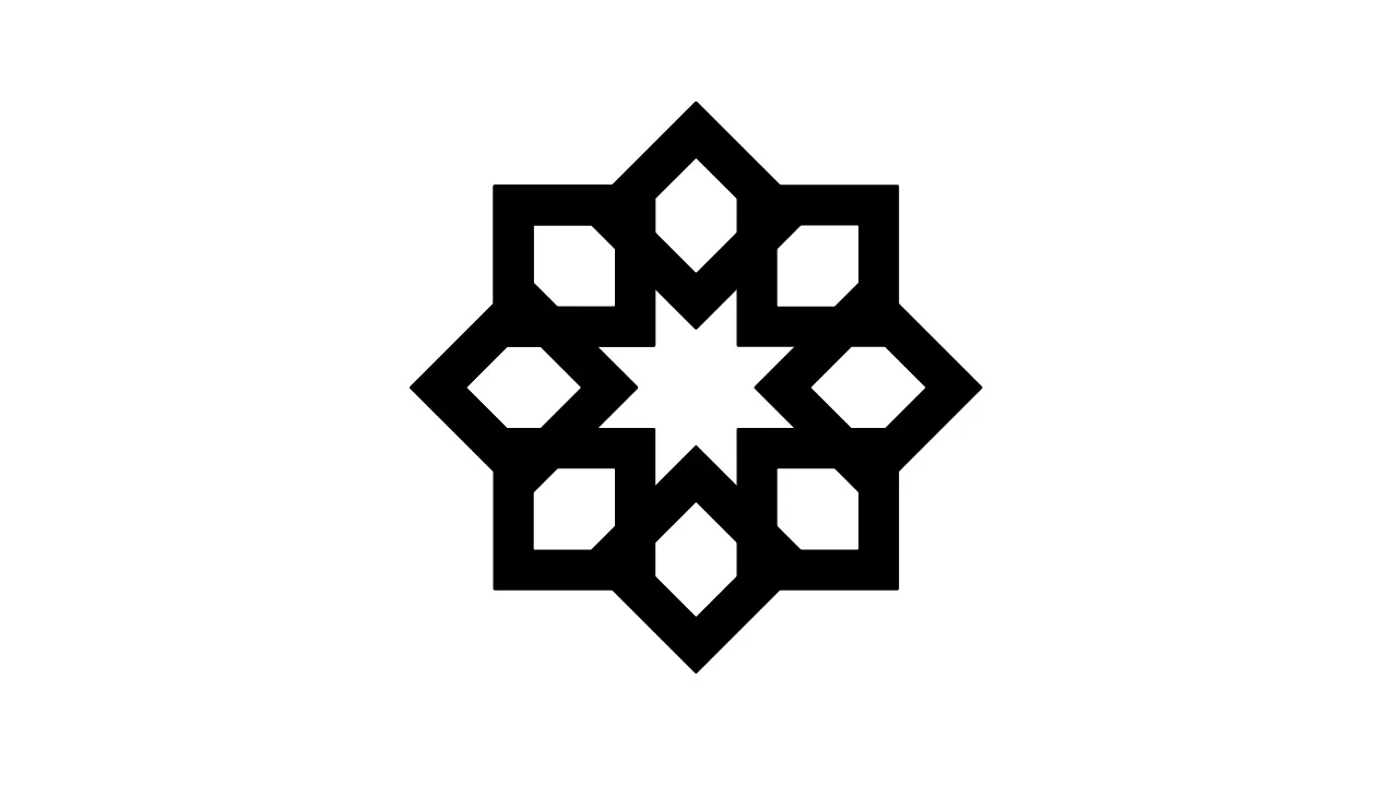 Gráfico de radiestesia quadrata