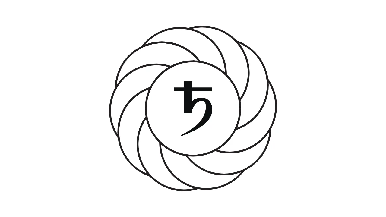 Gráfico de radiestesia turbilhão com saturno
