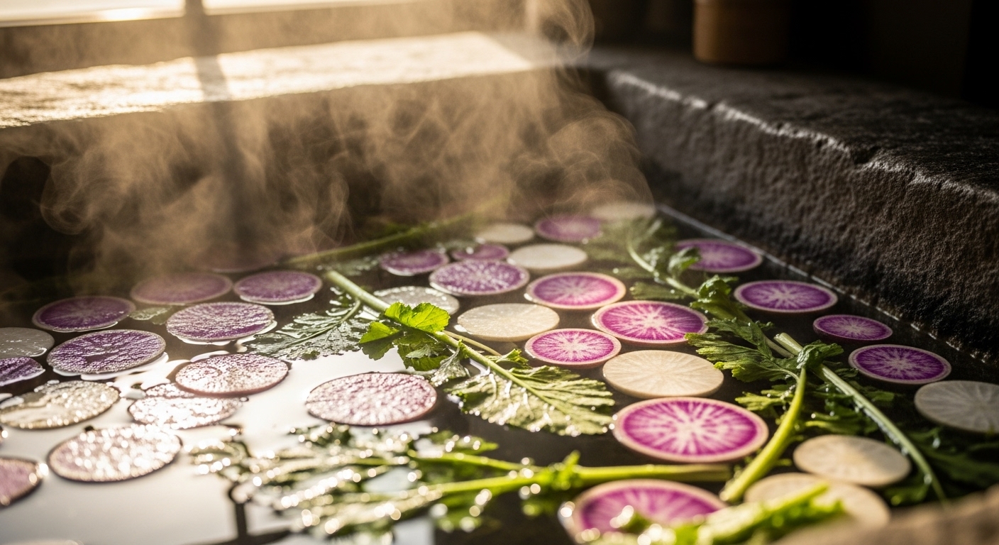 Banho Energético de Purificação e Aterramento com Nabo
