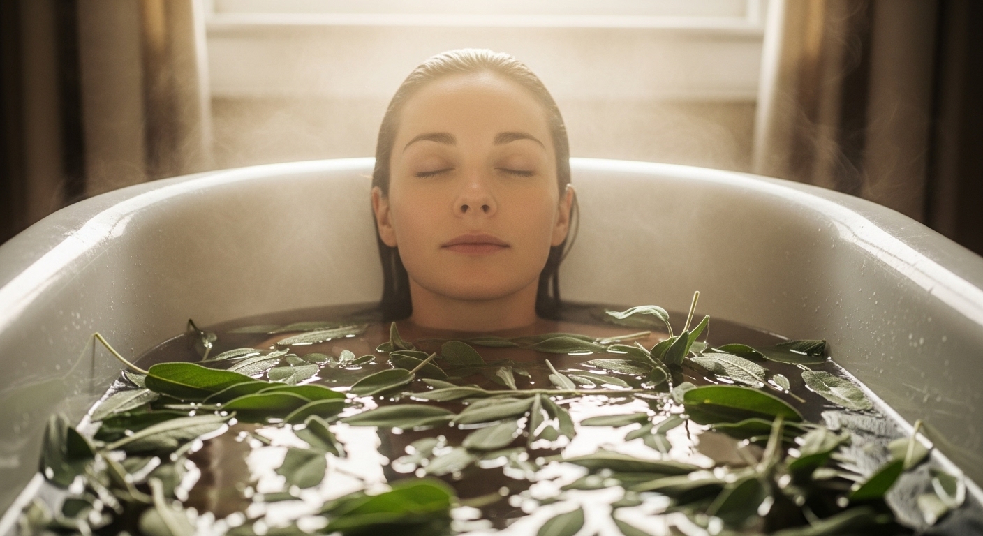 Banho Energético de Purificação e Sabedoria com Sálvia