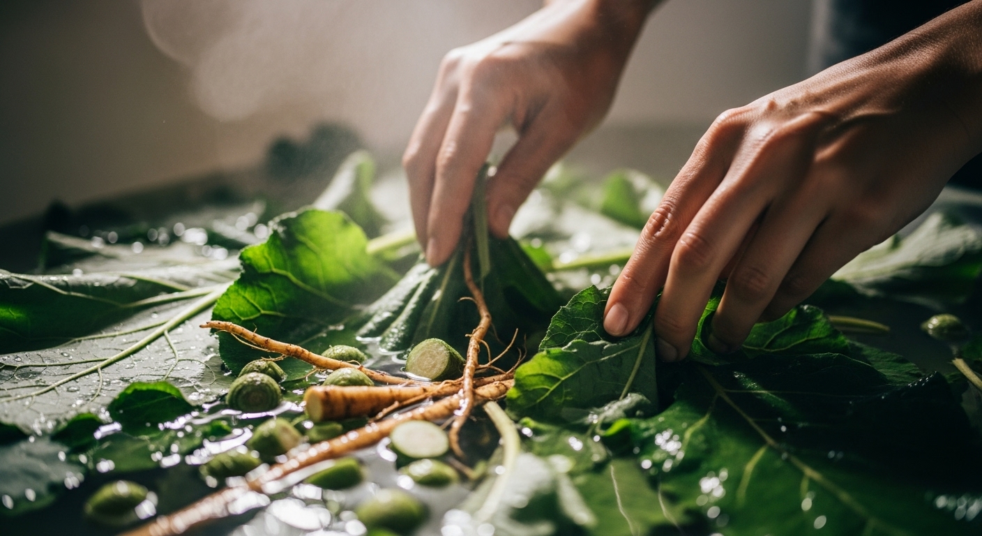 Banho Energético de Purificação Profunda com Bardana