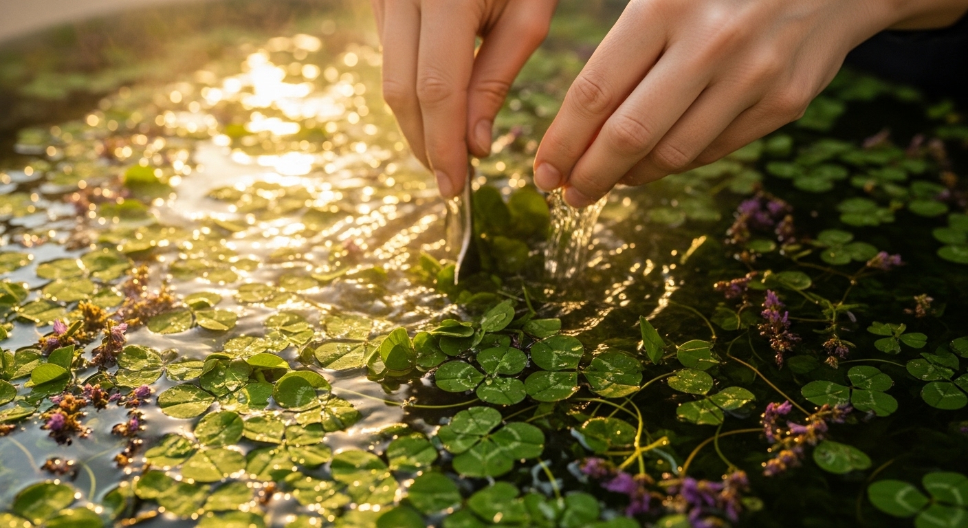 Banho Energético de Sorte e Boa Fortuna com Trevo