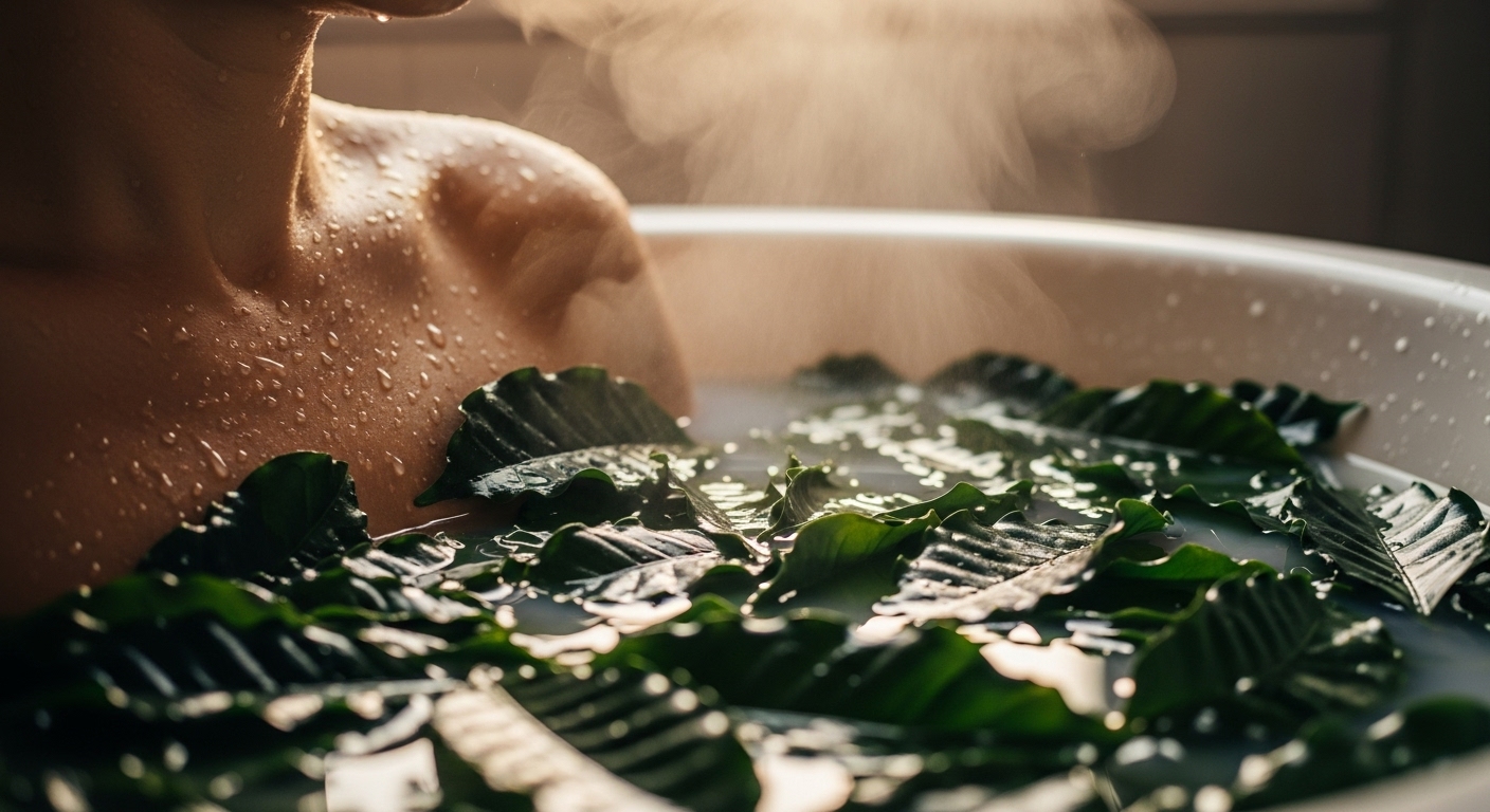 Banho Energético de Vigor e Ativação com Folha de Café